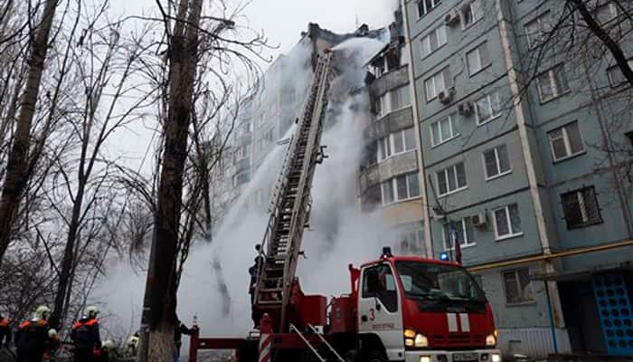 Gas explosion at Russian apartment block kills at least five
