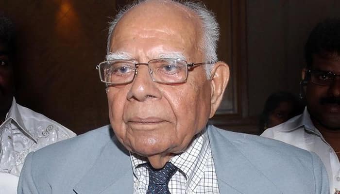 Unnecessary to make changes in Juvenile Justice Bill:  Ram Jethmalani