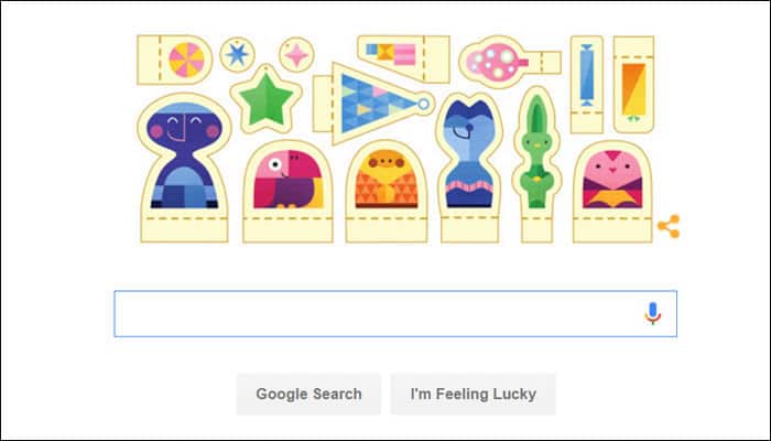 &#039;Tis the season! Google celebrates Christmas holidays with a colourful doodle