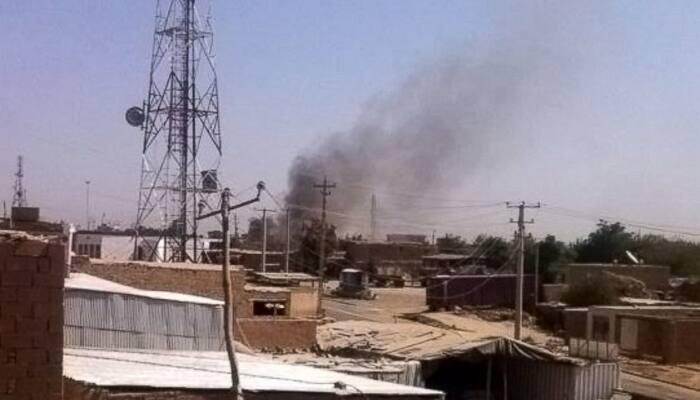 US air strikes hit targets in embattled Afghan district