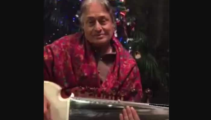 Ustad Amjad Ali Khan&#039;s Christmas gift to fans - &#039;Jingle Bells&#039; on his sarod
