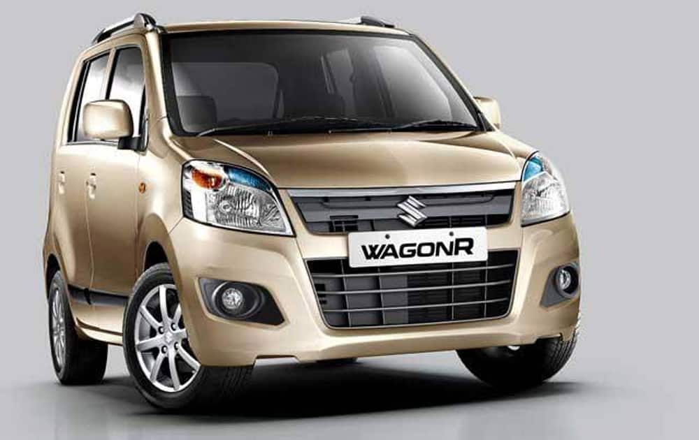 Maruti's compact hatchback WagonR at No 3. with 13,986 units,