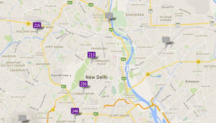Rise in pollution, fall in health: Monday&#039;s Real-time Air Quality Index Visual Map in Delhi