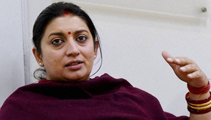 FIR against Congress MLA for derogatory remarks against Smriti Irani