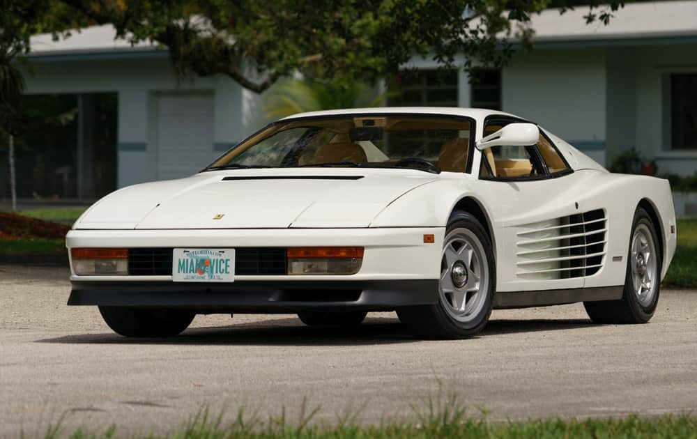 Ferrari Testarossa (Pic courtesy AFP Relaxnews)