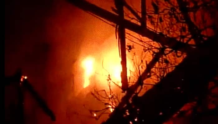 Massive fire breaks out in Mumbai&#039;s Parel area; no casualties reported