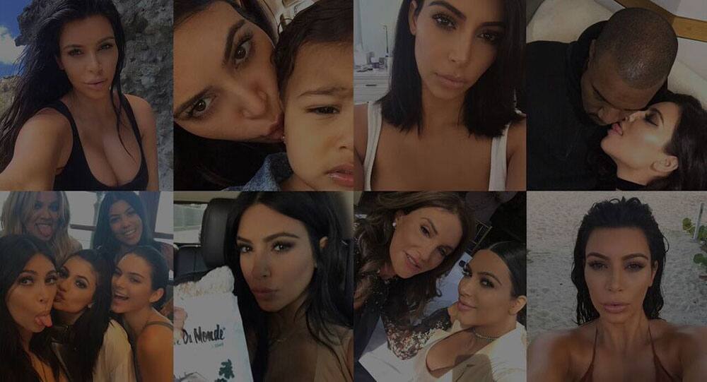 Kim Kardashian :- FAVORITE SELFIES 2015-twitter
