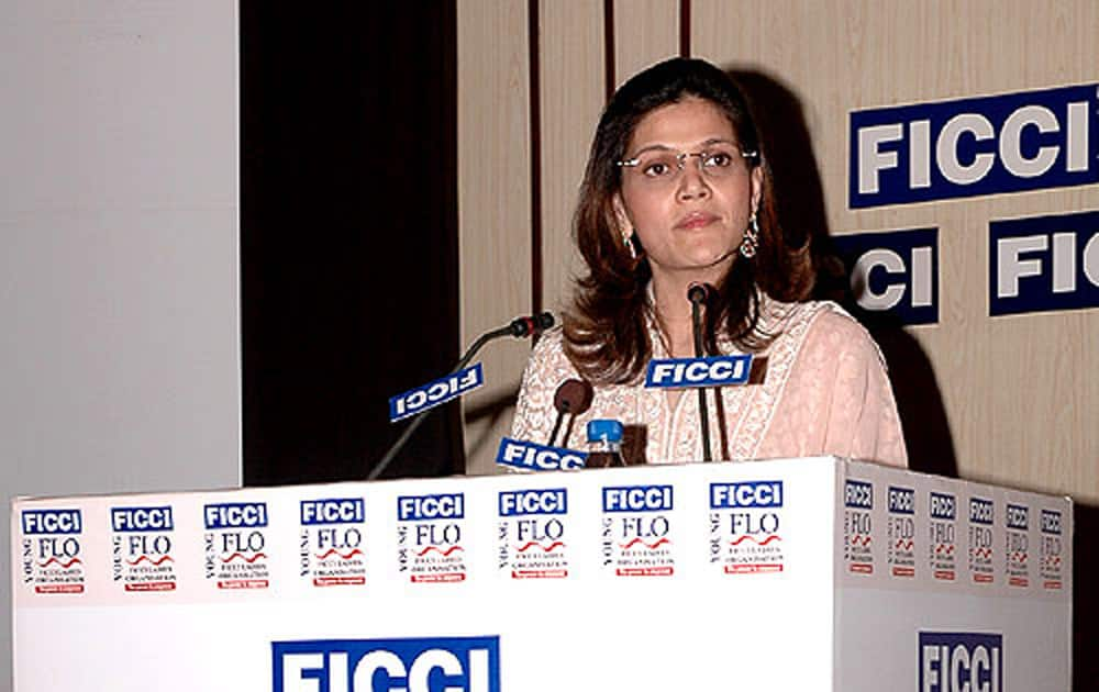 Neerja Birla (Wife of Kumar Mangalam Birla, Chairman of Aditya Birla Group).