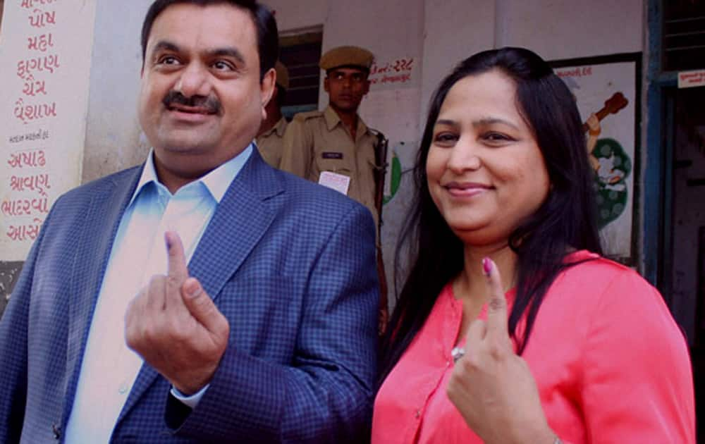 Priti Adani (Wife of Gautam Adani, Chairman and founder of Adani Group).