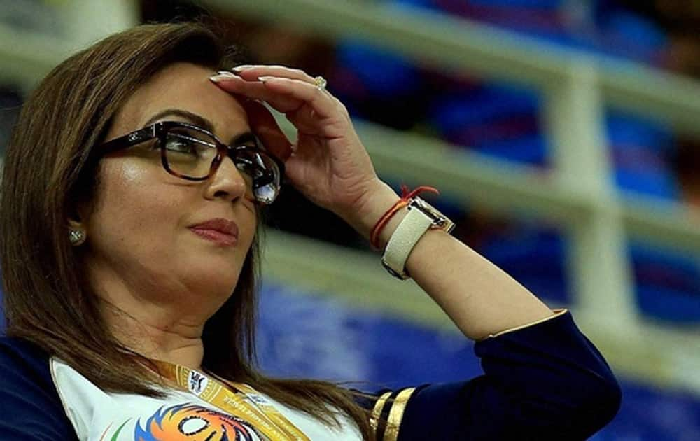 Nita Ambani (Wife of Mukesh Ambani, Reliance Industries Limited Chairman and MD).