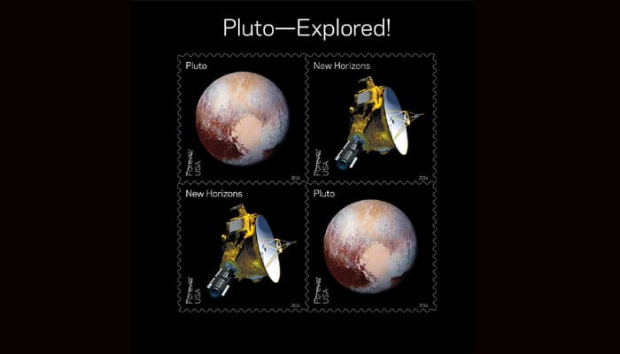 US honours Pluto&#039;s historic flyby with postal stamps