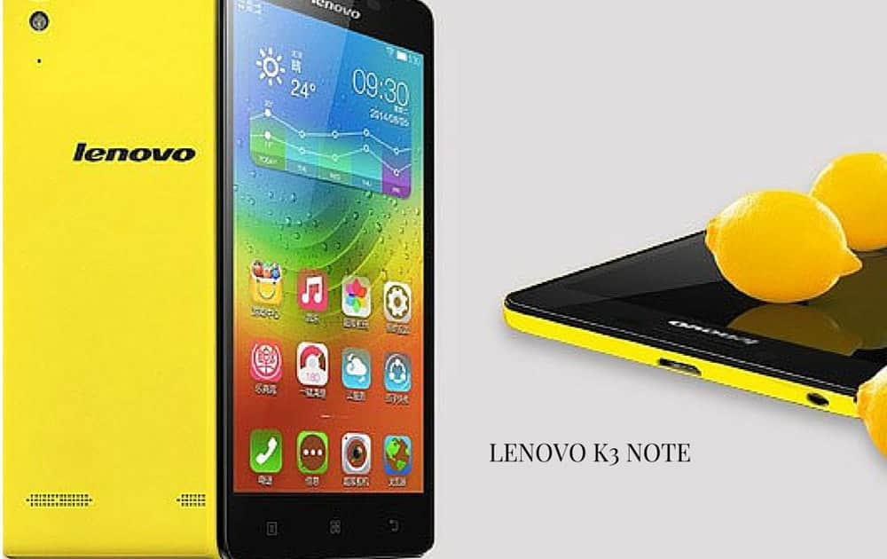 2. Lenovo K3 Note at Rs 9,999  