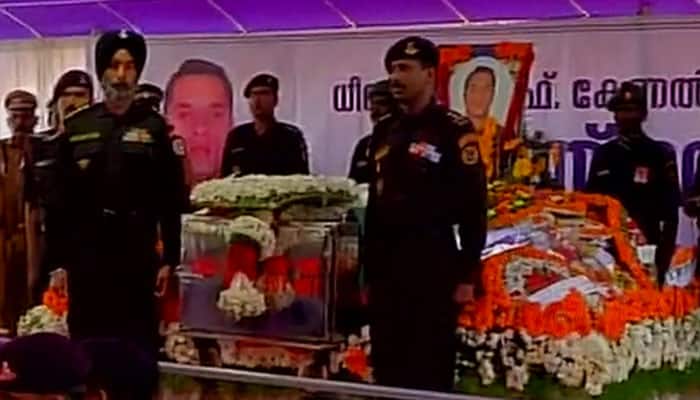 NSG commando Lt Col Niranjan laid to rest in hometown Palakkad with full state honours