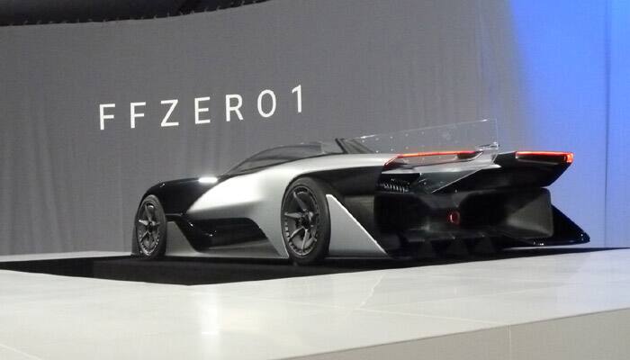 See this Batmobile-style vehicle  FFZERO1