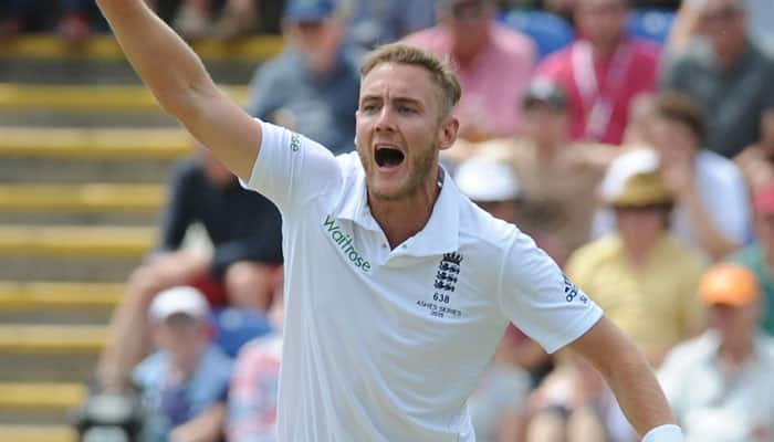England fast bowler Stuart Broad fined for telling umpire Aleem Dar to &#039;just get on with the game&#039;