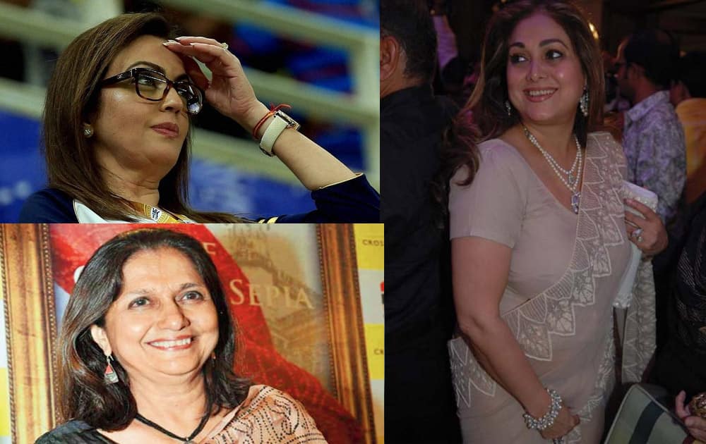 Here is a compilation of ten women who made cut in the Wives of Indian Billionaires list.