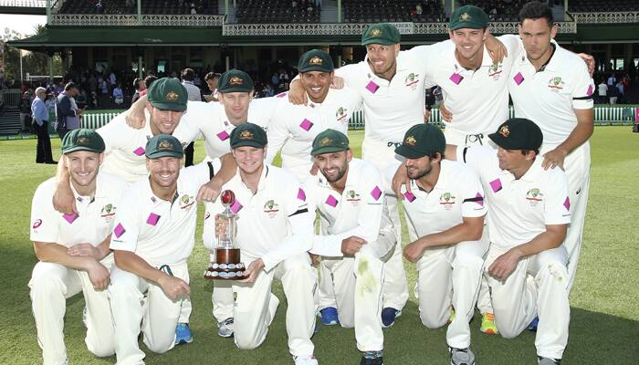 Australia&#039;s David Warner hits quickfire ton, as rain-hit third Test ends in draw