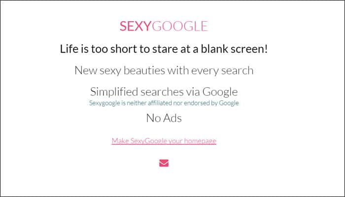 Explore Internet in a new way through Sexy Google!
