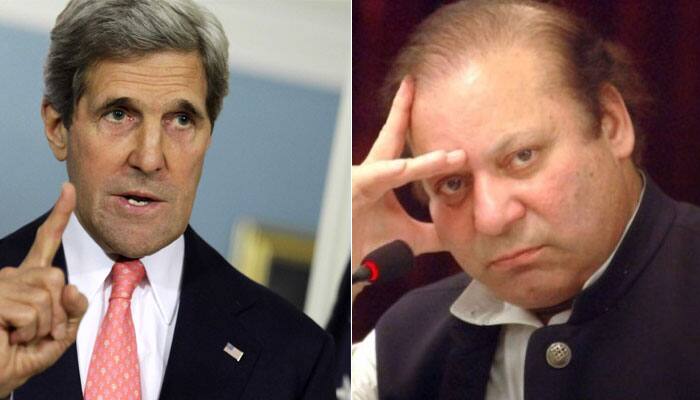 John Kerry calls Nawaz Sharif over Pathankot attack, asks to continue India-Pakistan negotiations