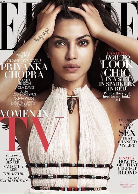 priyanka chopra :- Here it is @elleusa much love -instagram