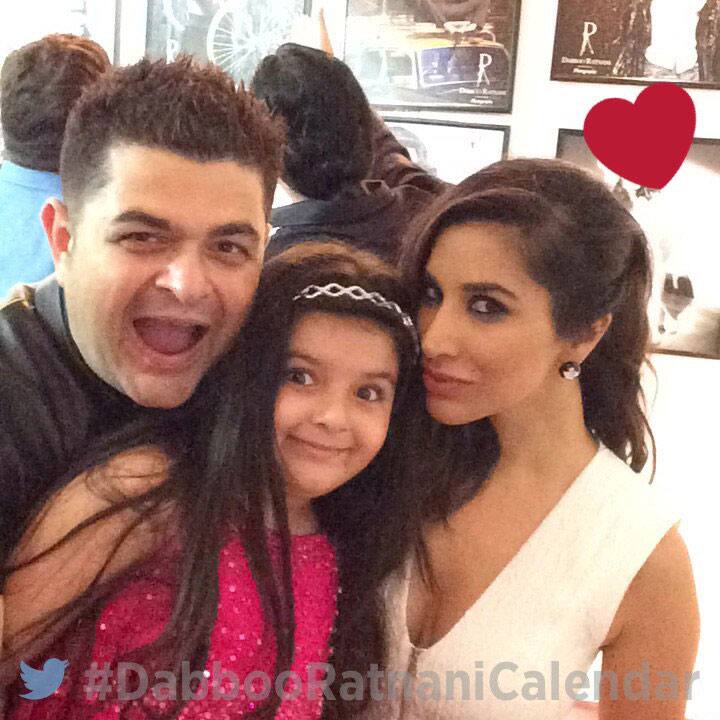 DABBOO RATNANI :- #DabbooRatnaniCalendar @sophie_choudry @myrahratnani -twitter