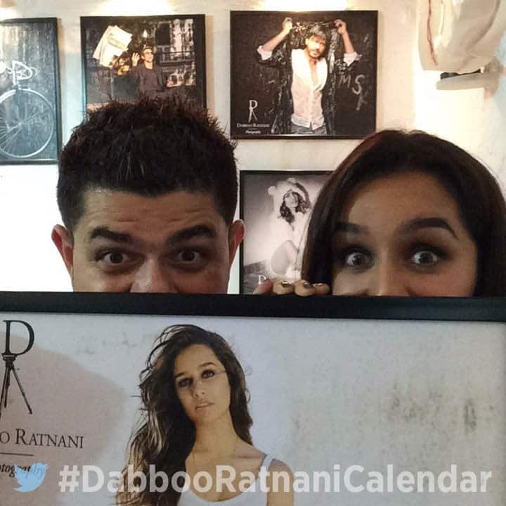 DABBOO RATNANI ‏:- #DabbooRatnaniCalendar @shraddhakapoor -twitter