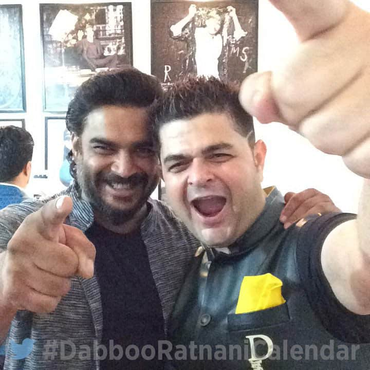 DABBOO RATNANI :- #DabbooRatnaniCalendar @actormadhavan -twitter