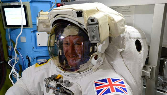 See inside: Tim Peake prepares for his first spacewalk