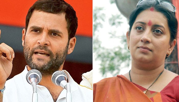 Amethi left &#039;far behind&#039; in development: Smriti Irani