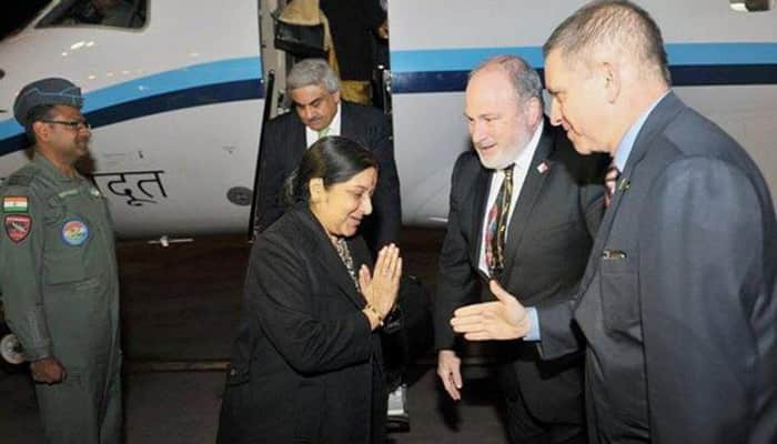 Sushma Swaraj to meet Israeli President  Reuven Rivlin, PM Benjamin Netanyahu today