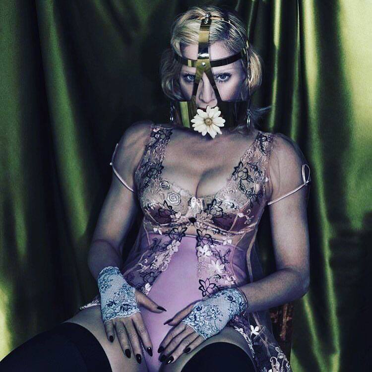 Madonna :- I have a tale to tell..............sometimes it gets so hard to hide it well ❤#tearsofaclown -twitter