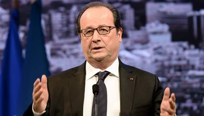 France`s Hollande says Iraq, Syria air strikes to be `accelerated`