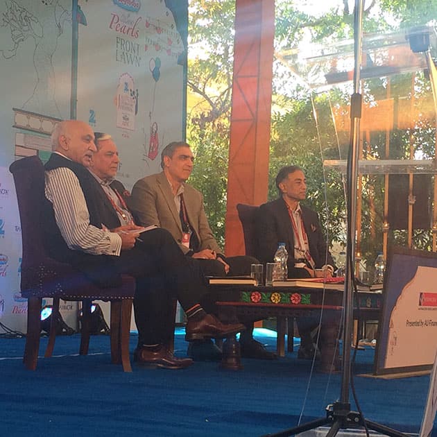 Essel Group & ZEE Chairman, Dr. Subhash Chandra’s autobiography 'The Z Factor - My Journey as the Wrong Man at the Right Time' launches at the ZEE Jaipur Literature Festival 2016