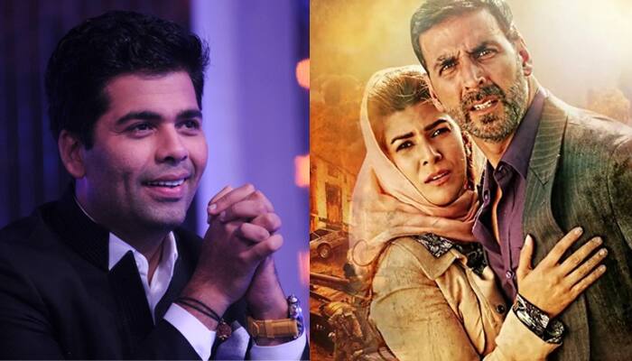 Karan Johar in awe of Akhay Kumar-Nimrat Kaur&#039;s &#039;Airlift&#039;!