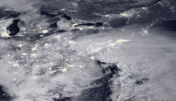 See pic: NASA releases satellite image of eastern US blizzard through moonlight