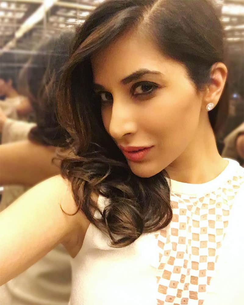 SOPHIE CHOUDRY ‏:- Hmmm... #naughty #nice #aboutlastnight #saturdaynight #mood -instagram