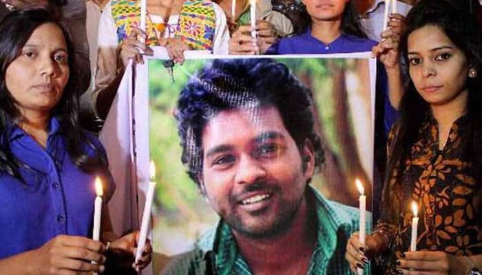 Rohith Vemula&#039;s mother hospitalised, protest set to intensify today