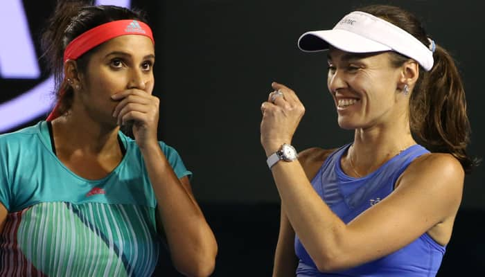 Australian Open: Sania Mirza hails partnership with Martina Hingis after entering women&#039;s doubles final