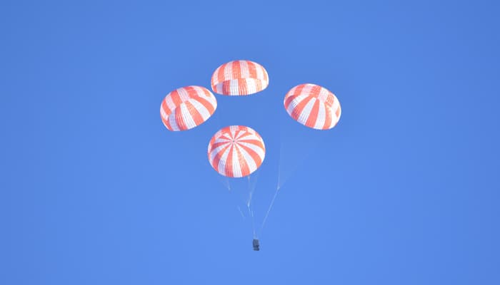 SpaceX tests Crew Dragon parachutes- Watch
