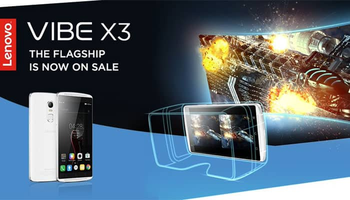 Lenovo Vibe X3 goes on sale In India 