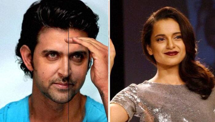 Oops! This is how Hrithik Roshan responded to Kangana Ranaut&#039;s &#039;ex-boyfriend&#039; remark