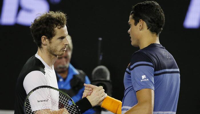 Andy Murray defuses big serving Milos Raonic, sets up third Australian Open final with Novak Djokovic