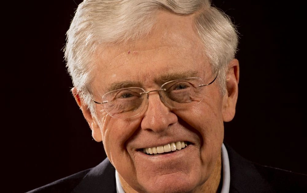 6. Charles Koch (Net worth: USD 46.8 billion)