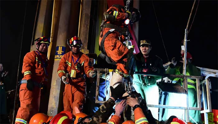 Four miners rescued in China after 36 days trapped underground