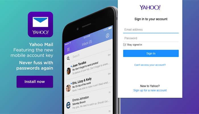 Yahoo Mail updated to compete with Microsoft, Google