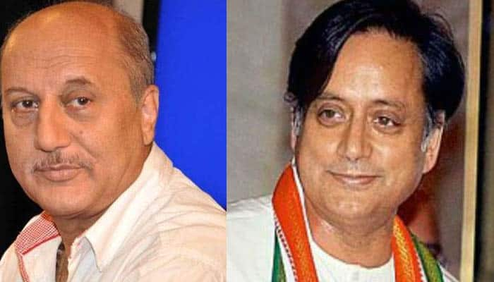 Never thought you&#039;ll behave like a &#039;Congi Chamcha&#039;: Anupam Kher to Shashi Tharoor