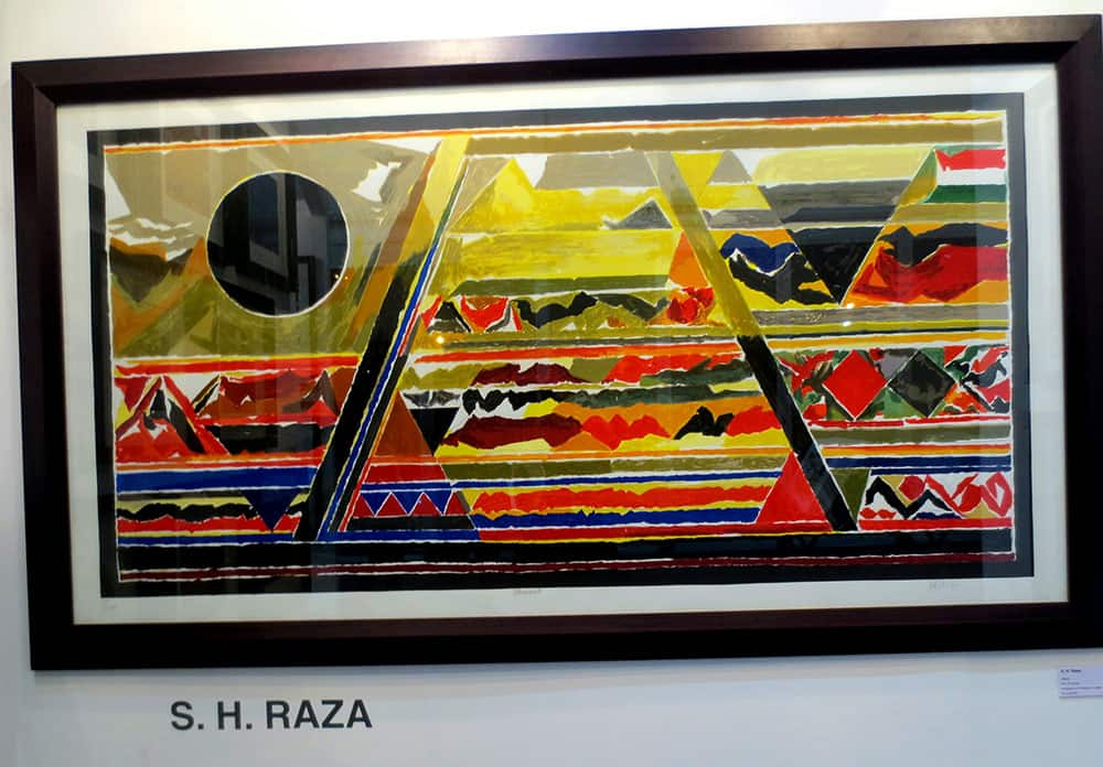 Limited Edition Serigraphs by S H Raza 