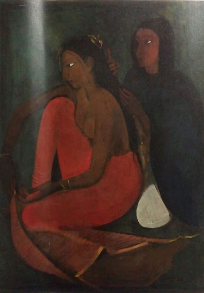 'Dressing the Bride’ – Amrita Sher-Gil