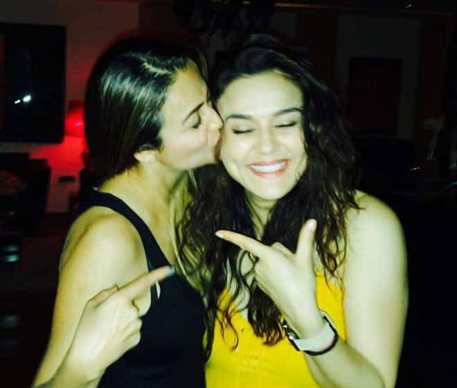 Preity zinta ‏:- Happy Burrrrrrrr-day ❤ my fellow Aquarian @amuarora ! This will be our year in more ways than one... love u loads -twitter