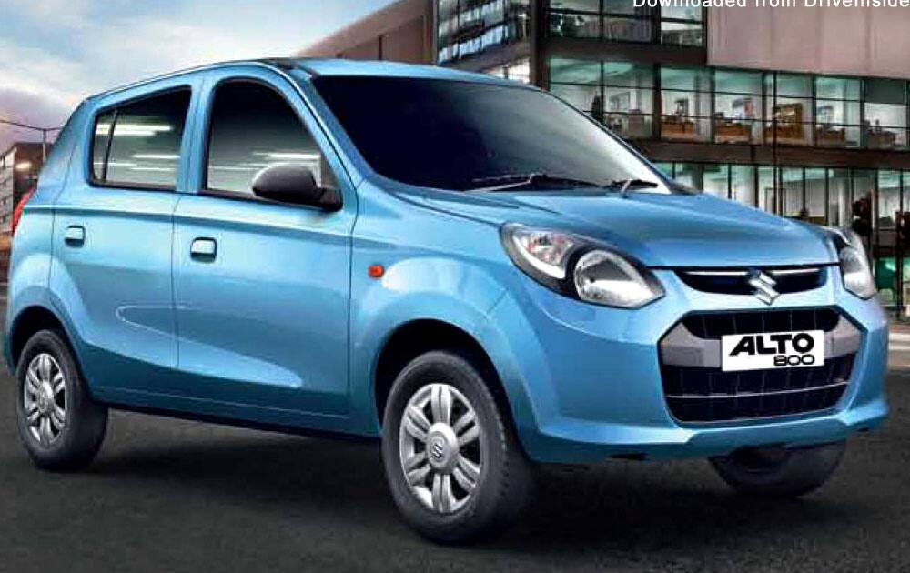 4. Maruti Alto 800. Offers a mileage of 22.74 km/lit